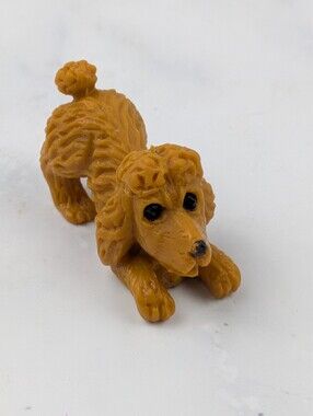 Poodle Dollhouse 1" MINIATURE DOG PUPPY MICRO PET ANIMAL REPLACEMENT A&A